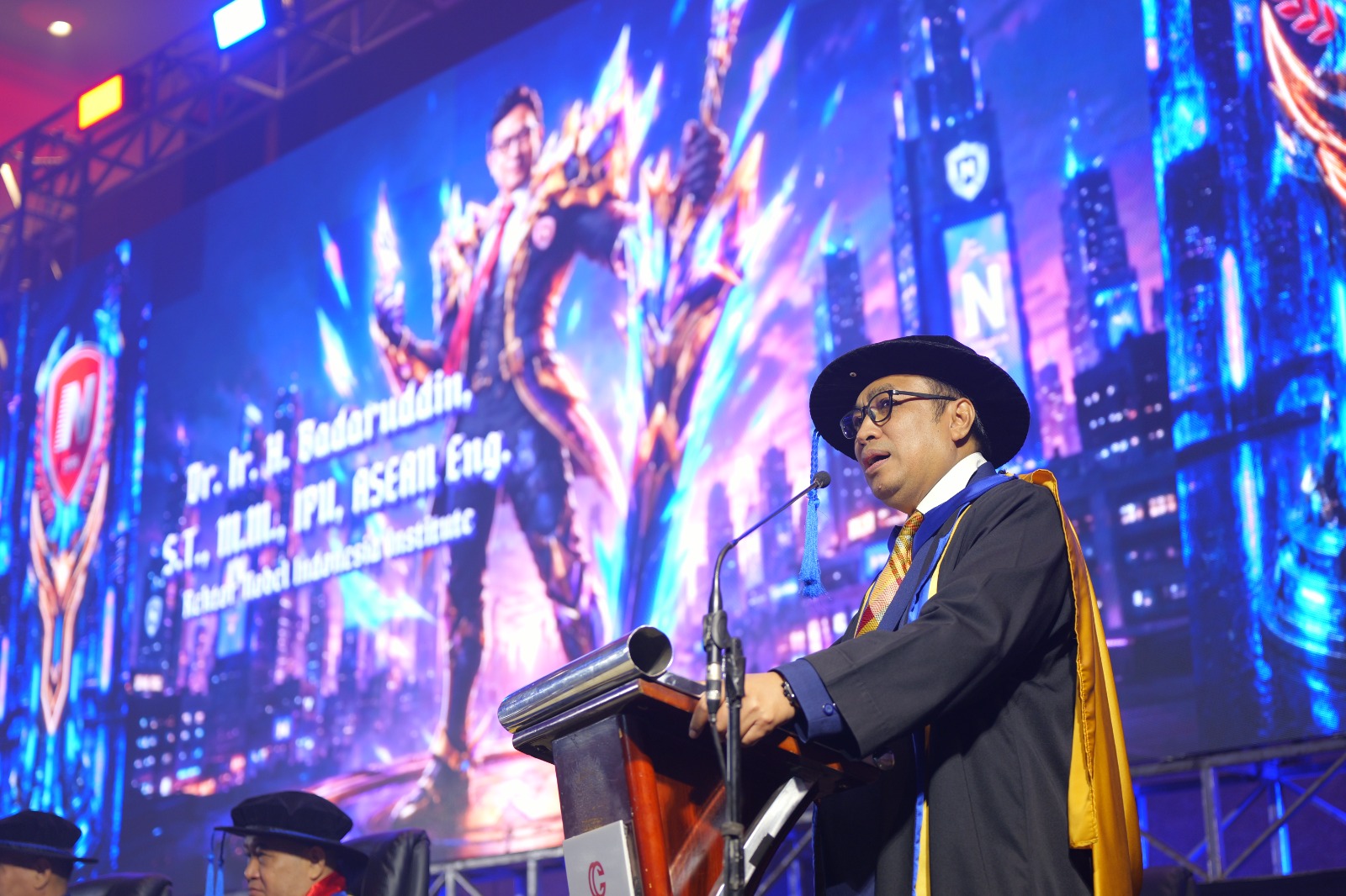 Konsisten Sajikan Wisuda Berbeda, ITB Nobel Indonesia Hadirkan Tema Mobile Legends